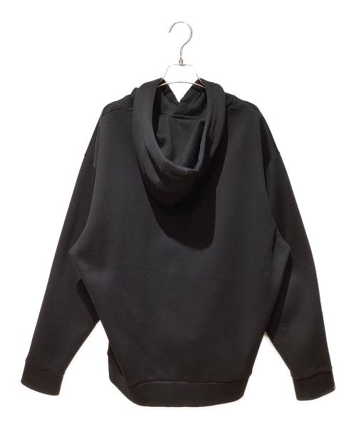 PRADA（プラダ）PRADA (プラダ) 23SS Technical Cotton Hoodie（テクニカルコットンフーディー） ブラック サイズ:Lの古着・服飾アイテム