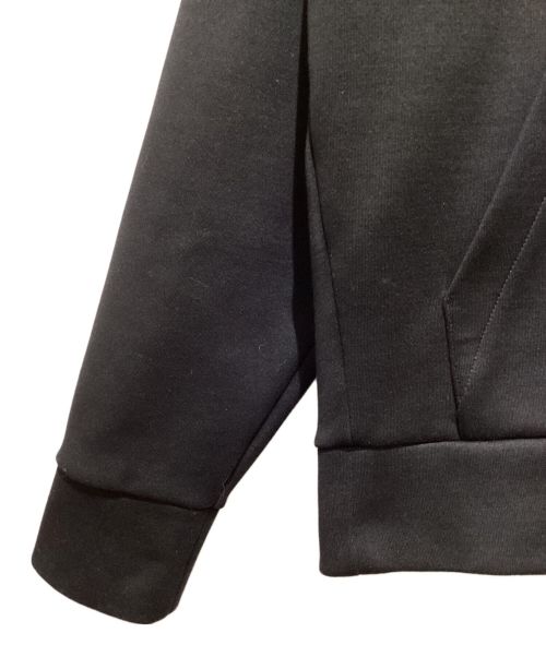 PRADA（プラダ）PRADA (プラダ) 23SS Technical Cotton Hoodie（テクニカルコットンフーディー） ブラック サイズ:Lの古着・服飾アイテム