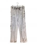 ALEXANDER WANGアレキサンダー・ワン）の古着「Velor track pants（ベロアトラックパンツ）」｜グレー