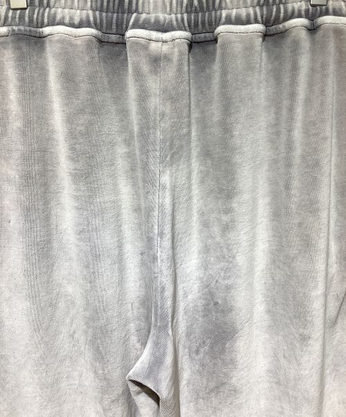 ALEXANDER WANG（アレキサンダー・ワン）ALEXANDER WANG (アレキサンダーワン) Velor track pants（ベロアトラックパンツ） グレー サイズ:Mの古着・服飾アイテム