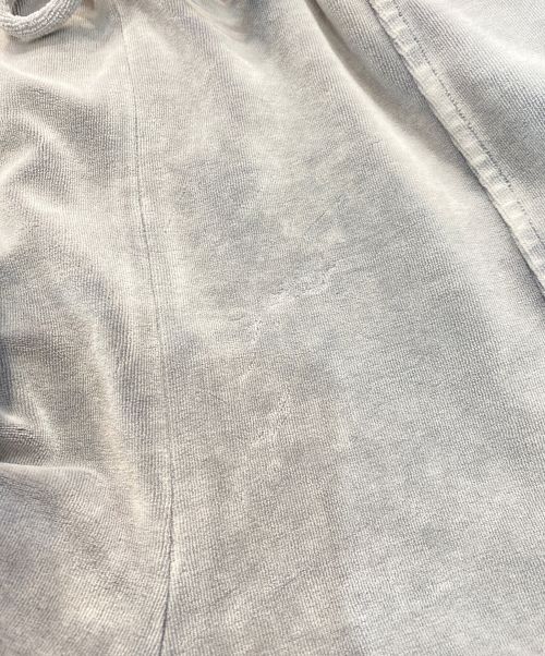 ALEXANDER WANG（アレキサンダー・ワン）ALEXANDER WANG (アレキサンダーワン) Velor track pants（ベロアトラックパンツ） グレー サイズ:Mの古着・服飾アイテム
