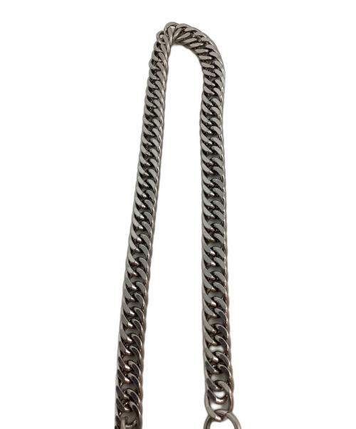 AMI PARIS（アミ パリス）AMI PARIS (アミ パリ) ロゴチャーム付ウォレットチェーン グリーン サイズ:表記なし 未使用品の古着・服飾アイテム