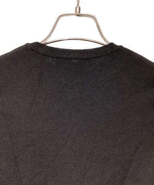 VALENTINO（ヴァレンティノ）VALENTINO (ヴァレンティノ) ロゴニットワンピース ブラック サイズ:XXSの古着・服飾アイテム