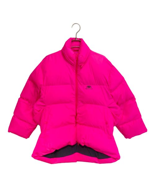 BALENCIAGA（バレンシアガ）BALENCIAGA (バレンシアガ) C-Shape Puffer Jacket ピンク サイズ:34の古着・服飾アイテム