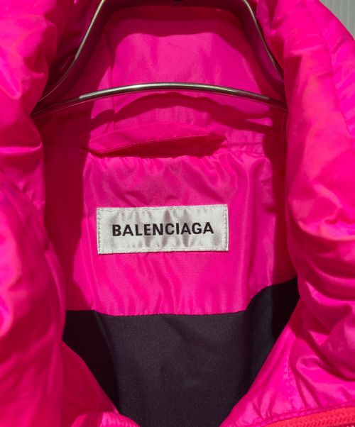 BALENCIAGA（バレンシアガ）BALENCIAGA (バレンシアガ) C-Shape Puffer Jacket ピンク サイズ:34の古着・服飾アイテム