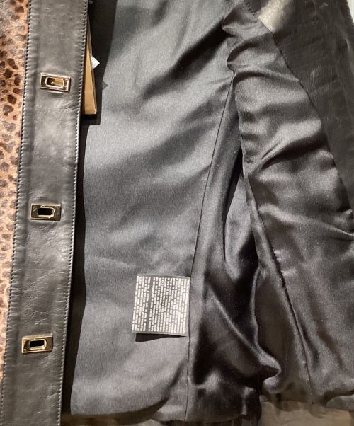 GUCCI（グッチ）GUCCI (グッチ) ハラコジャケット ブラウン サイズ:36の古着・服飾アイテム