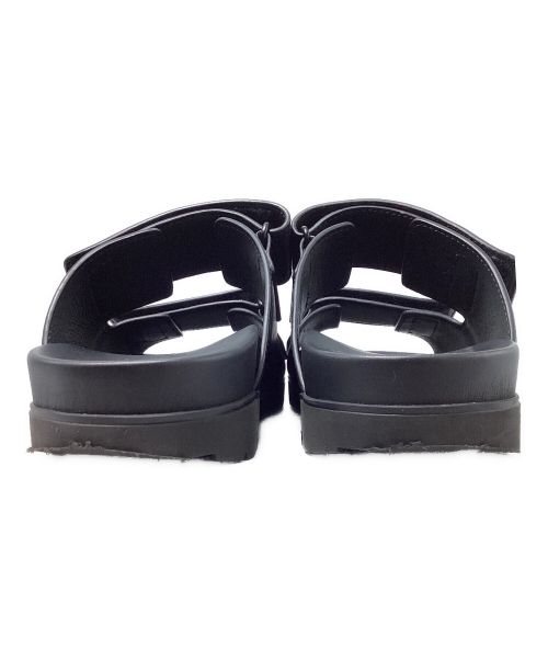PRADA（プラダ）PRADA (プラダ) slide sandal（スライドサンダル） ブラック サイズ:9の古着・服飾アイテム