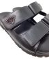 中古・古着 PRADA (プラダ) slide sandal（スライドサンダル） ブラック サイズ:9：40000円