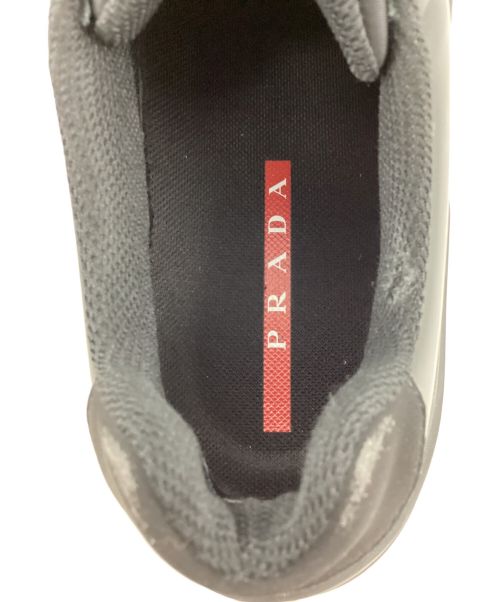 PRADA SPORTS（プラダスポーツ）PRADA SPORTS (プラダスポーツ) Polarius Sneaker（ポラリウス スニーカー） ブラック サイズ:8 1/2の古着・服飾アイテム