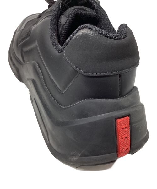 PRADA SPORTS（プラダスポーツ）PRADA SPORTS (プラダスポーツ) Polarius Sneaker（ポラリウス スニーカー） ブラック サイズ:8 1/2の古着・服飾アイテム