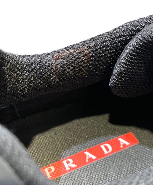 PRADA SPORTS（プラダスポーツ）PRADA SPORTS (プラダスポーツ) Polarius Sneaker（ポラリウス スニーカー） ブラック サイズ:8 1/2の古着・服飾アイテム