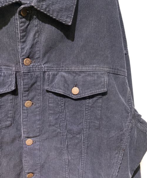 PRADA（プラダ）PRADA (プラダ) コーデュロイ ブルゾンジャケット ネイビー サイズ:Mの古着・服飾アイテム