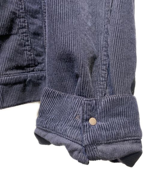 PRADA（プラダ）PRADA (プラダ) コーデュロイ ブルゾンジャケット ネイビー サイズ:Mの古着・服飾アイテム
