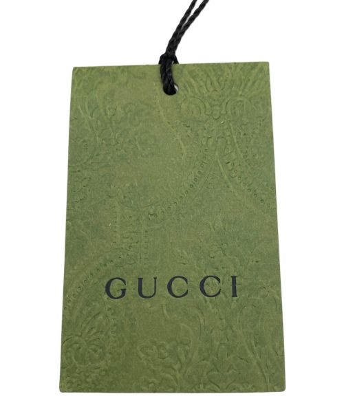 GUCCI（グッチ）GUCCI (グッチ) GG グローブ ブルー サイズ:Mの古着・服飾アイテム