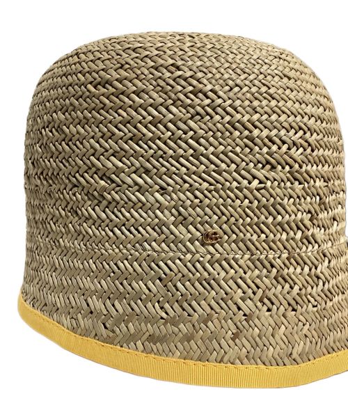 GUCCI（グッチ）GUCCI (グッチ) Flora Straw Hat（フローラ/ストローハット） サイズ:L 未使用品の古着・服飾アイテム