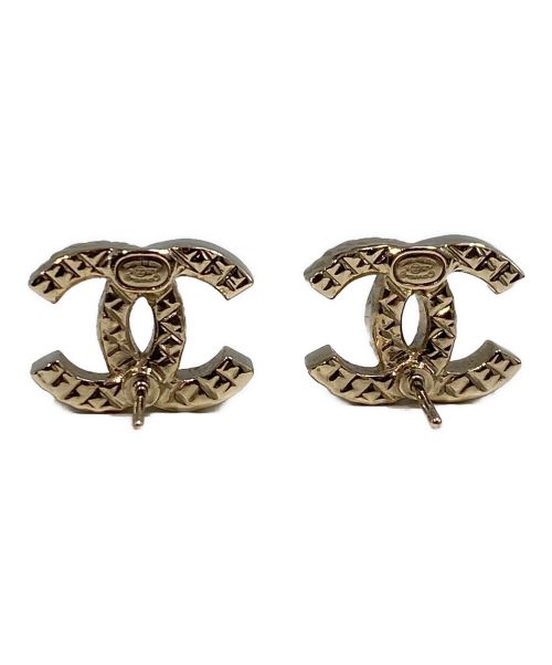 CHANEL（シャネル）CHANEL (シャネル) ココマークラインストーンピアスの古着・服飾アイテム