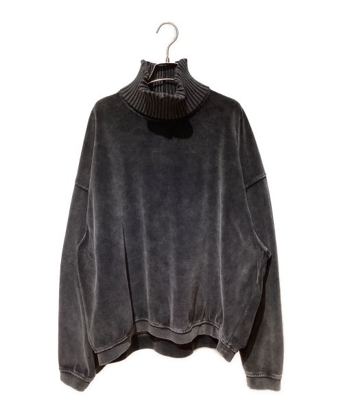 ALEXANDER WANG（アレキサンダー・ワン）ALEXANDER WANG (アレキサンダーワン) 24AW roll-neck drop-shoulder jumper(ロールネックドロップショルダージャンパー) ブラック サイズ:Mの古着・服飾アイテム