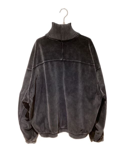 ALEXANDER WANG（アレキサンダー・ワン）ALEXANDER WANG (アレキサンダーワン) 24AW roll-neck drop-shoulder jumper(ロールネックドロップショルダージャンパー) ブラック サイズ:Mの古着・服飾アイテム