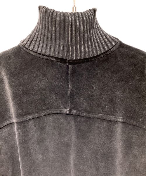ALEXANDER WANG（アレキサンダー・ワン）ALEXANDER WANG (アレキサンダーワン) 24AW roll-neck drop-shoulder jumper(ロールネックドロップショルダージャンパー) ブラック サイズ:Mの古着・服飾アイテム