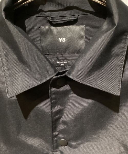 Y-3（ワイスリー）Y-3 (ワイスリー) Back Print Coach Jacket （バックプリントコーチジャケット） ブラック サイズ:Mの古着・服飾アイテム