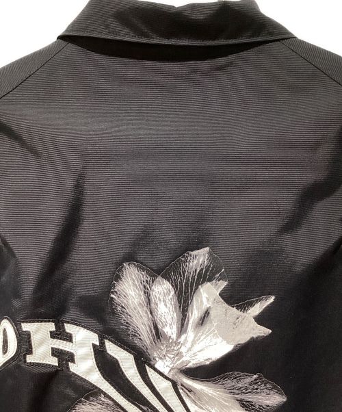 Y-3（ワイスリー）Y-3 (ワイスリー) Back Print Coach Jacket （バックプリントコーチジャケット） ブラック サイズ:Mの古着・服飾アイテム