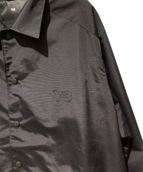 Y-3（ワイスリー）Y-3 (ワイスリー) Back Print Coach Jacket （バックプリントコーチジャケット） ブラック サイズ:Mの古着・服飾アイテム