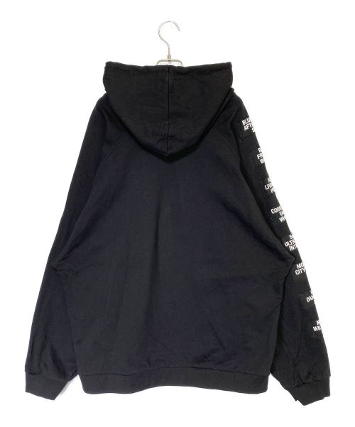 RAF SIMONS（ラフシモンズ）RAF SIMONS (ラフシモンズ) Teenage Dreams Oversized Hoodie ブラック サイズ:Sの古着・服飾アイテム