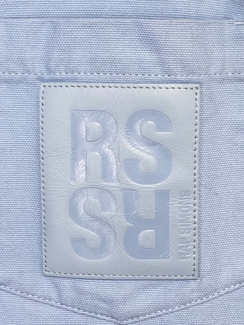 RAF SIMONS（ラフシモンズ）RAF SIMONS (ラフシモンズ) OVERSIZED DENIM SHIRT スカイブルー サイズ:Mの古着・服飾アイテム