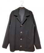 Yohji Yamamoto pour hommeヨウジヤマモト プールオム）の古着「05AW Wool Tailored Jacket（ウールテーラードジャケット）/Archive」｜ブラック