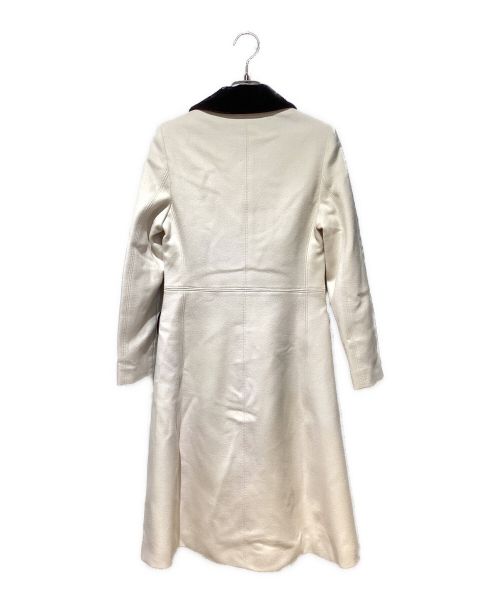 GUCCI（グッチ）GUCCI (グッチ) 切替ロングコート ホワイト サイズ:36の古着・服飾アイテム