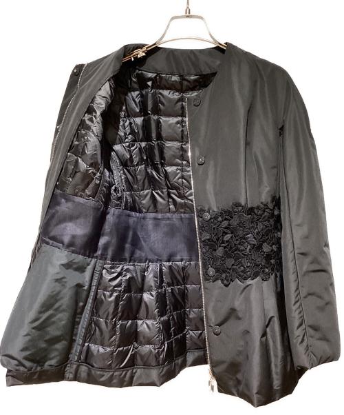 MONCLER GAMME ROUGE（モンクレール ガム ルージュ）MONCLER GAMME ROUGE (モンクレール ガム ルージュ) PENSEE/polyester Jacket（パンセ/ポリエステルジャケット） ブラック サイズ:00の古着・服飾アイテム