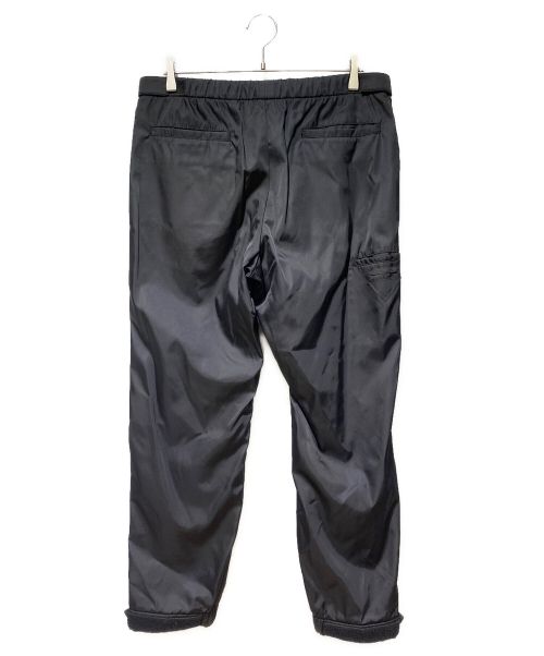 PRADA（プラダ）PRADA (プラダ) Nylon jogger pants（ナイロンジョガーパンツ） ブラック サイズ:50の古着・服飾アイテム