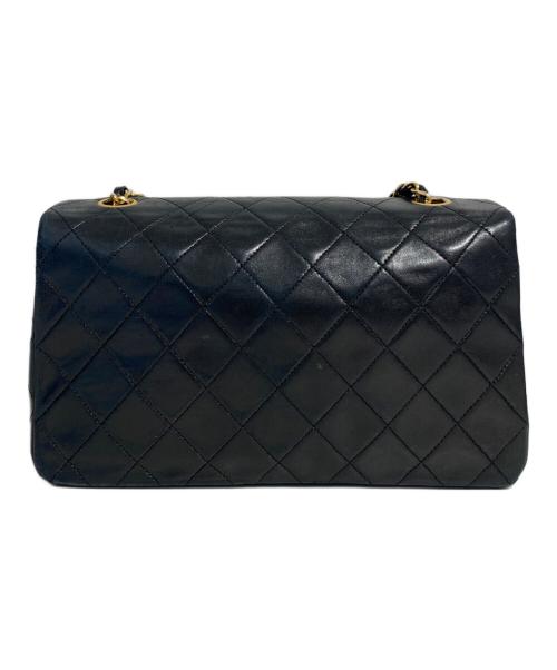 CHANEL（シャネル）CHANEL (シャネル) フルフラップ マトラッセショルダーバッグ ブラックの古着・服飾アイテム