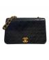 CHANEL（シャネル）の古着「フルフラップ マトラッセショルダーバッグ」｜ブラック