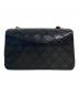 CHANEL (シャネル) フルフラップ マトラッセショルダーバッグ ブラック：330000円