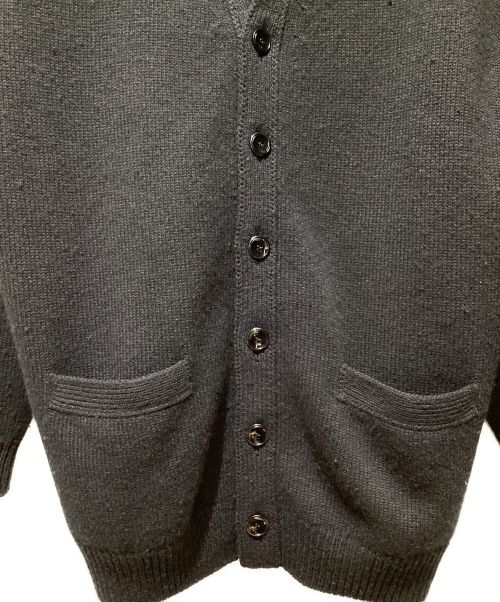 CELINE（セリーヌ）CELINE (セリーヌ) 22AW Trionf Wool Cashmere Cardigan（トリオンフウールカシミア混カーディガン） ブラック サイズ:Sの古着・服飾アイテム