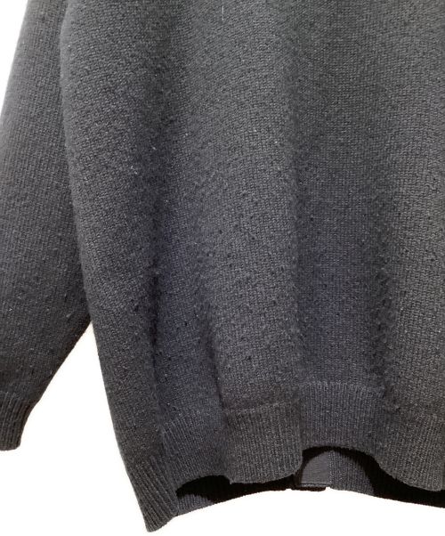 CELINE（セリーヌ）CELINE (セリーヌ) 22AW Trionf Wool Cashmere Cardigan（トリオンフウールカシミア混カーディガン） ブラック サイズ:Sの古着・服飾アイテム