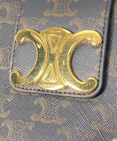 CELINE（セリーヌ）CELINE (セリーヌ) AVA/ショルダーバッグ ブラウンの古着・服飾アイテム