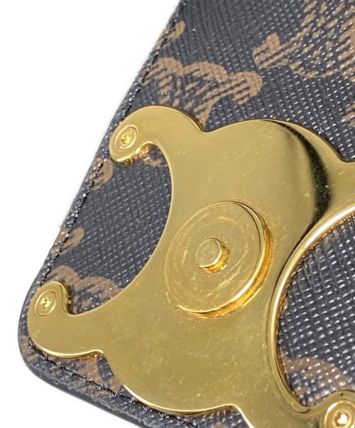 CELINE（セリーヌ）CELINE (セリーヌ) AVA/ショルダーバッグ ブラウンの古着・服飾アイテム