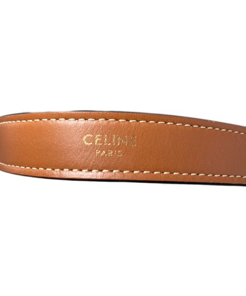 CELINE（セリーヌ）CELINE (セリーヌ) AVA/ショルダーバッグ ブラウンの古着・服飾アイテム