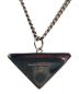 PRADA (プラダ) トライアングル シンボル ネックレス ホワイト サイズ:-：65000円