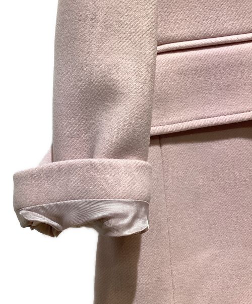 MM6 Maison Margiela（エムエムシックスメゾンマルジェラ）MM6 Maison Margiela (エムエムシックス メゾンマルジェラ) Elbow Patch Wool Jacket（エルボーパッチウールジャケット） ピンク サイズ:46の古着・服飾アイテム