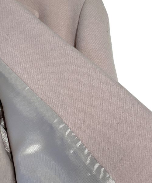 MM6 Maison Margiela（エムエムシックスメゾンマルジェラ）MM6 Maison Margiela (エムエムシックス メゾンマルジェラ) Elbow Patch Wool Jacket（エルボーパッチウールジャケット） ピンク サイズ:46の古着・服飾アイテム