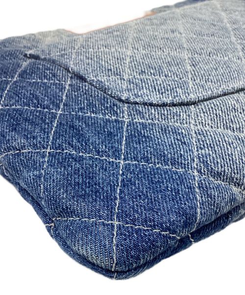 CHANEL（シャネル）CHANEL (シャネル) Denim Clutch Bag（デニムクラッチバッグ） ブルーの古着・服飾アイテム