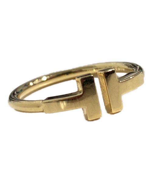 TIFFANY & Co.（ティファニー）TIFFANY & Co. (ティファニー) Tワイヤーリング ゴールド サイズ:13の古着・服飾アイテム