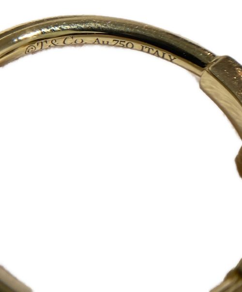 TIFFANY & Co.（ティファニー）TIFFANY & Co. (ティファニー) Tワイヤーリング ゴールド サイズ:13の古着・服飾アイテム