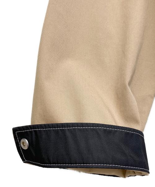 PRADA（プラダ）PRADA (プラダ) ストレッチコットン シャツ ベージュ サイズ:Lの古着・服飾アイテム