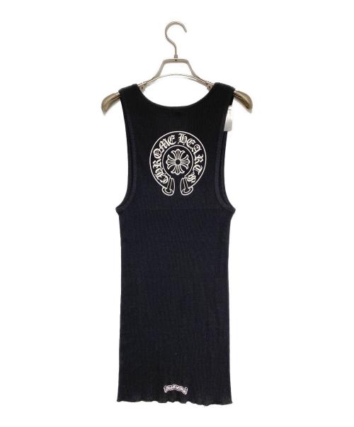 CHROME HEARTS（クロムハーツ）CHROME HEARTS (クロムハーツ) ホースシュータンクトップ ブラック サイズ:Mの古着・服飾アイテム