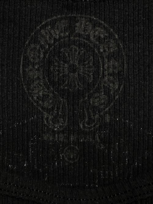 CHROME HEARTS（クロムハーツ）CHROME HEARTS (クロムハーツ) ホースシュータンクトップ ブラック サイズ:Mの古着・服飾アイテム