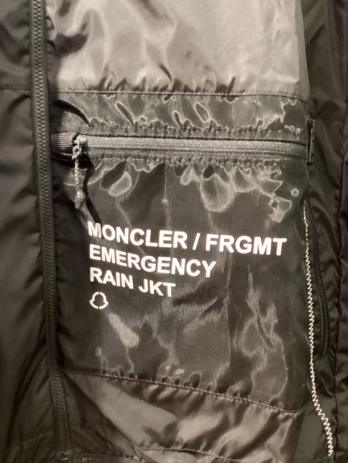 MONCLER（モンクレール）MONCLER (モンクレール) FRAGMENTS (フラグメント) HUNOR JACKET ブラック サイズ:2の古着・服飾アイテム